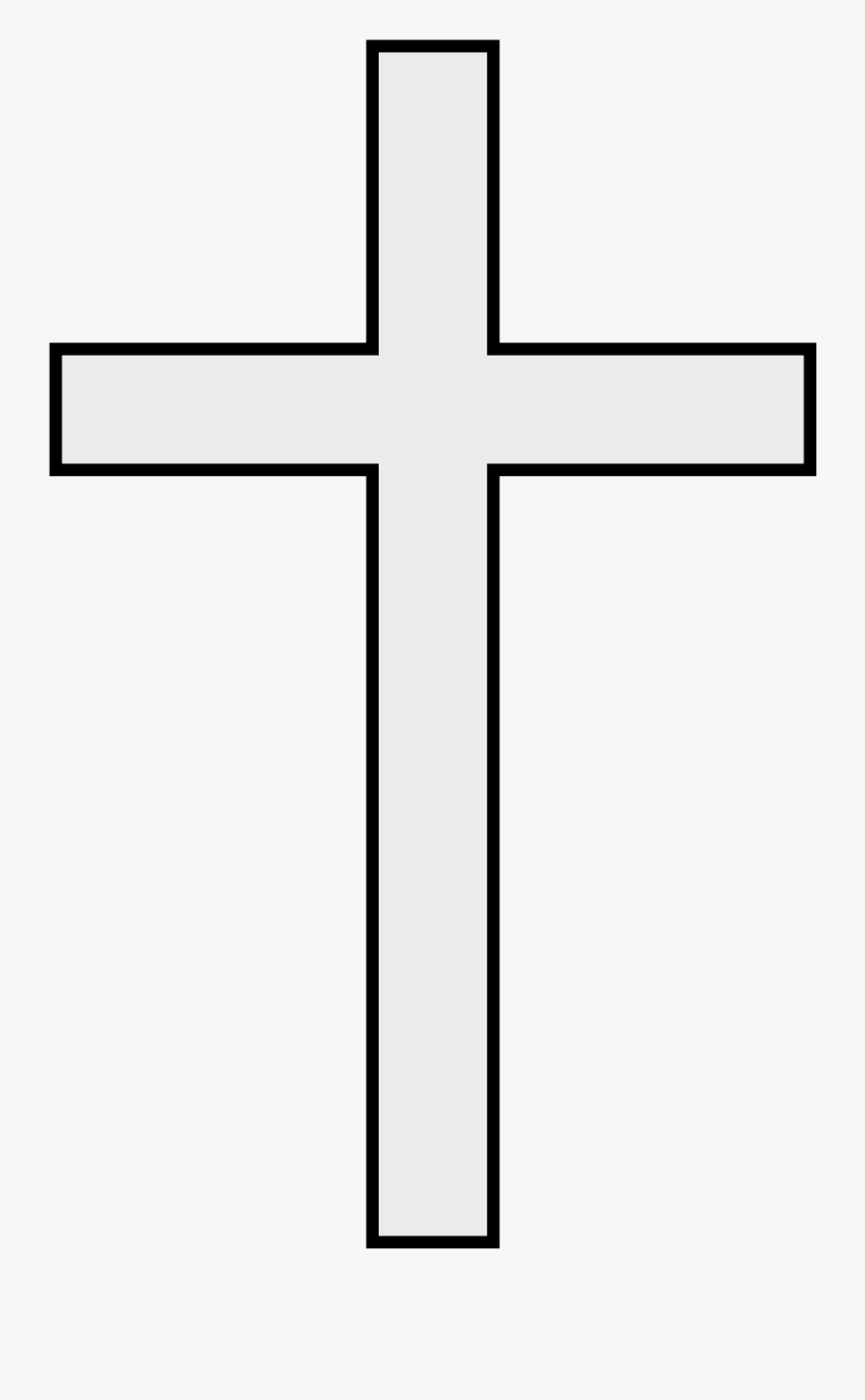 Coa Illustration Cross Easter - Illustration Of A Cross, Transparent Clipart