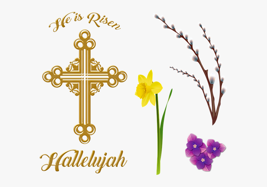 Religious Easter, Transparent Clipart