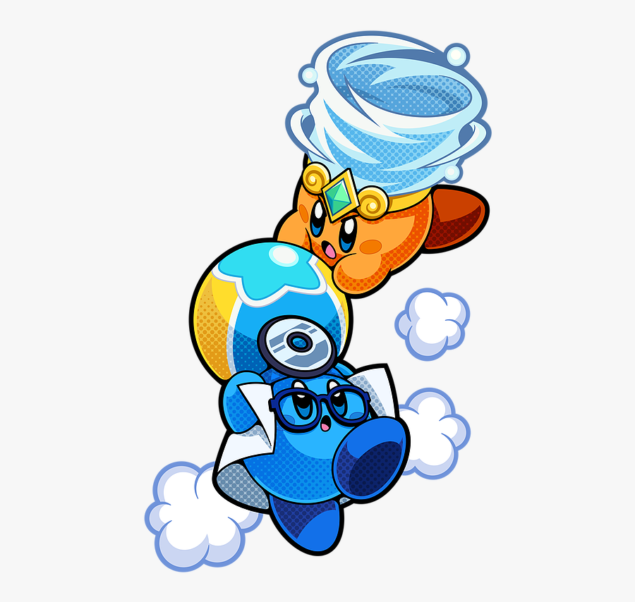 Kirby Tornado Doctor - Kirby Battle Royale Characters, Transparent Clipart