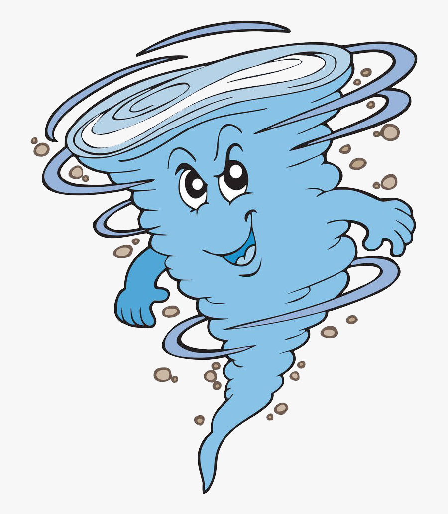 Transparent Tornado Png - Tornado Cartoon, Transparent Clipart