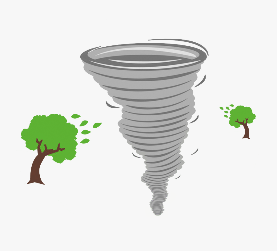 Storm Tornado Png Download - Storm Cartoon Png, Transparent Clipart