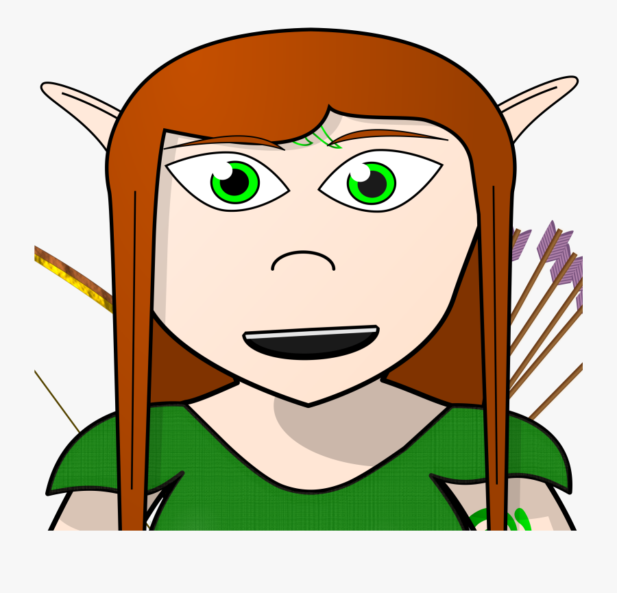 Wood Elf Avatar Clip Arts - Woodland Elf Clipart, Transparent Clipart