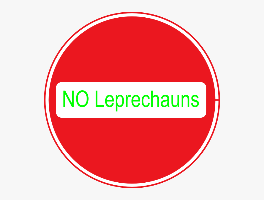 No Entry Sign Cartoon, Transparent Clipart