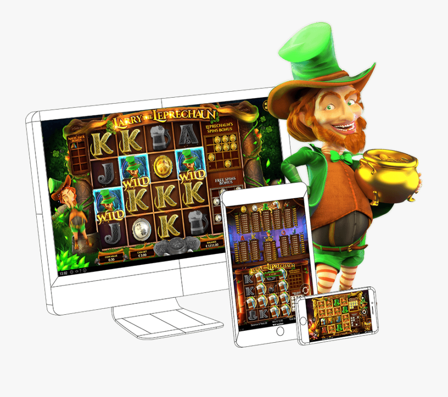 Larry The Leprechaun - Cartoon, Transparent Clipart