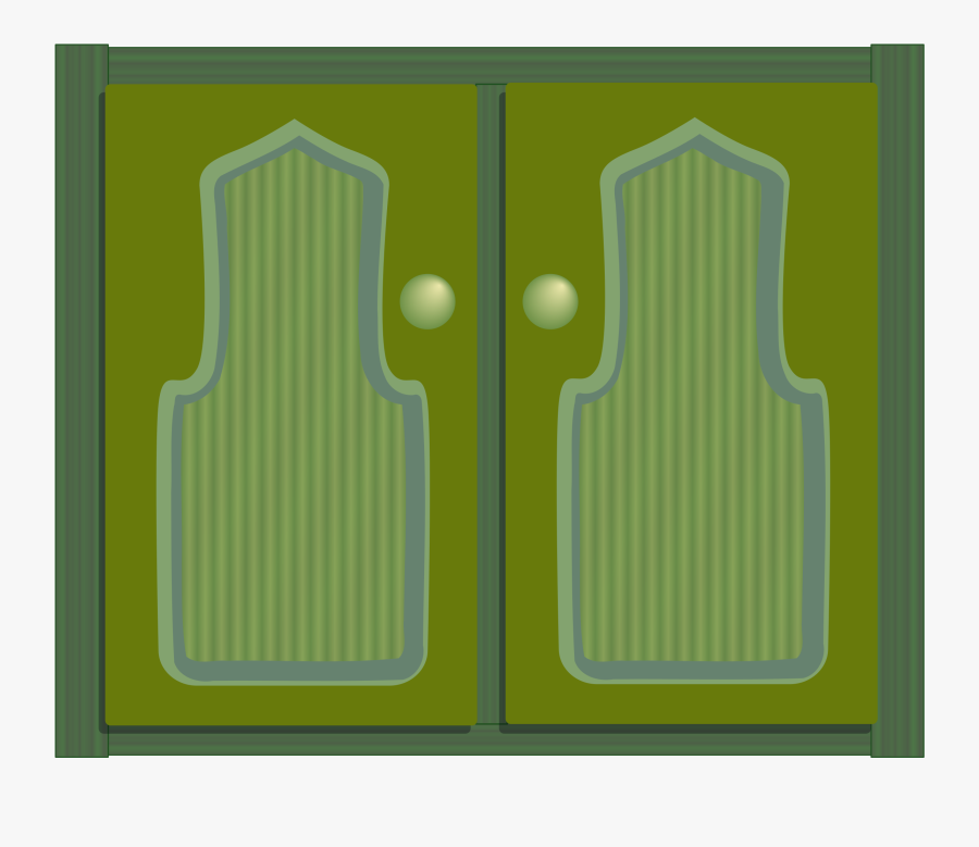 Bookcase Clipart Empty Cupboard - Kitchen Cabinet, Transparent Clipart