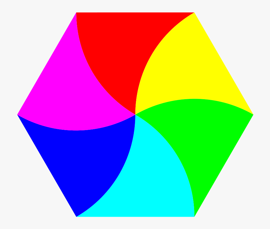 Angle,area,yellow - Hexagon Clip Art, Transparent Clipart