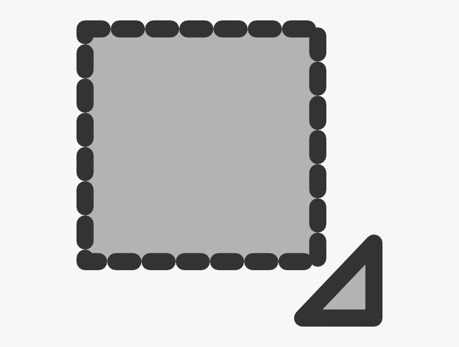 Transform Shape Svg Clip Arts - Kare Vektörel Png, Transparent Clipart