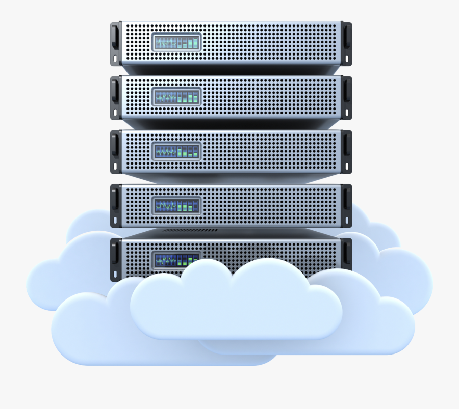 Shelf - Cloud Dedicated Server Png, Transparent Clipart