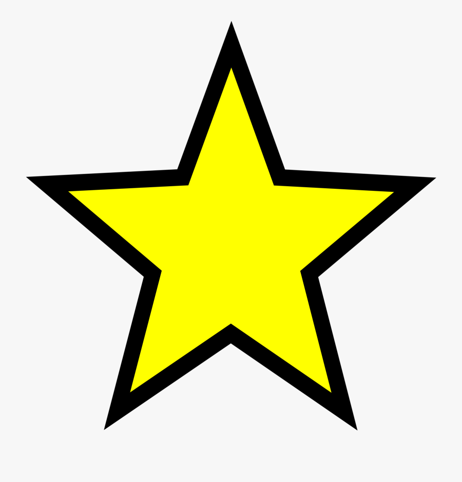Yellow Stars Desktop Backgrounds Clip Art Black And - Star Icon Png