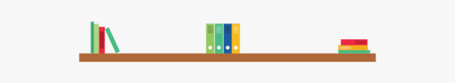 Make Bookshelf Cliparts - Shelf, Transparent Clipart
