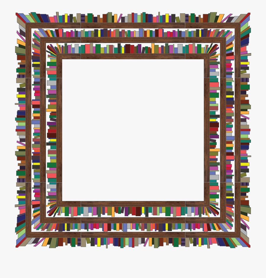 Square Bookshelves Clip Arts - Book, Transparent Clipart