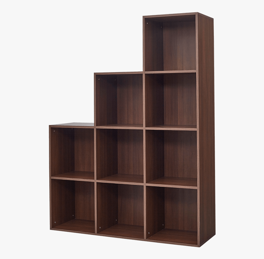 Download Bookshelf Image With - Shelf, Transparent Clipart