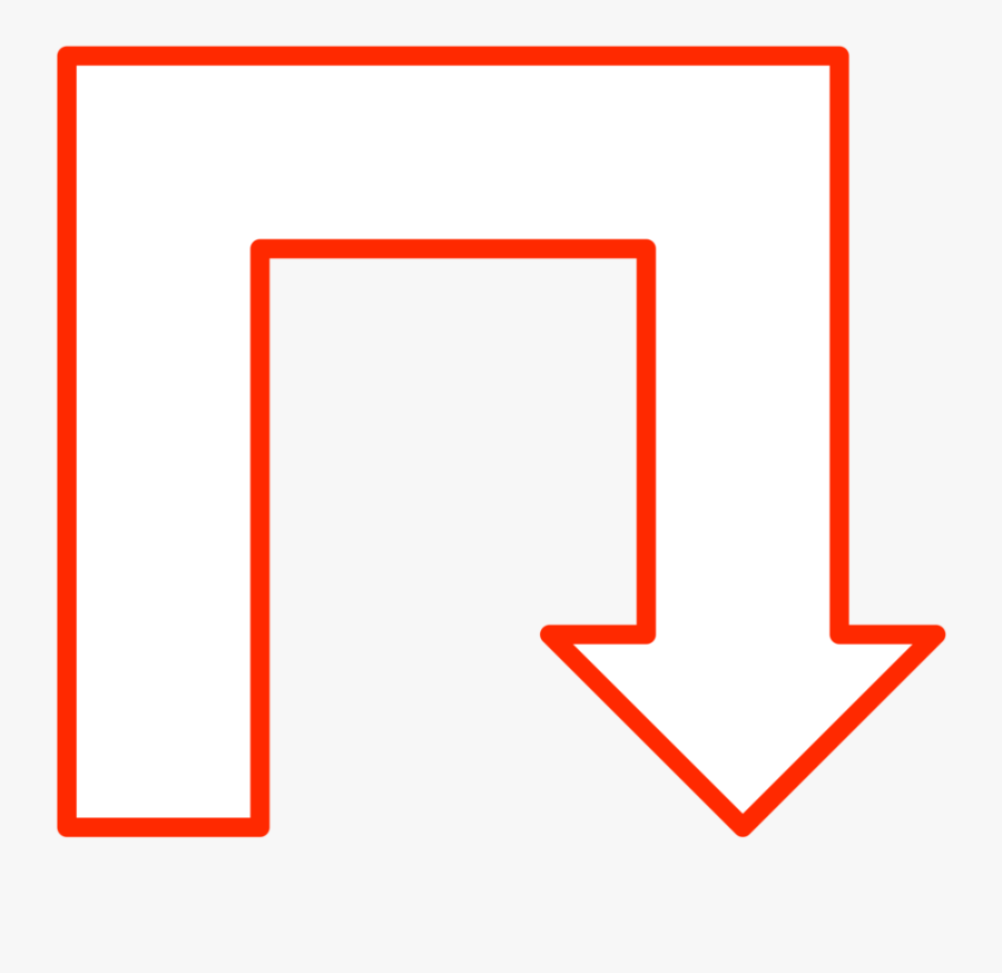 Shape Clipart Arrow - Flowchart, Transparent Clipart