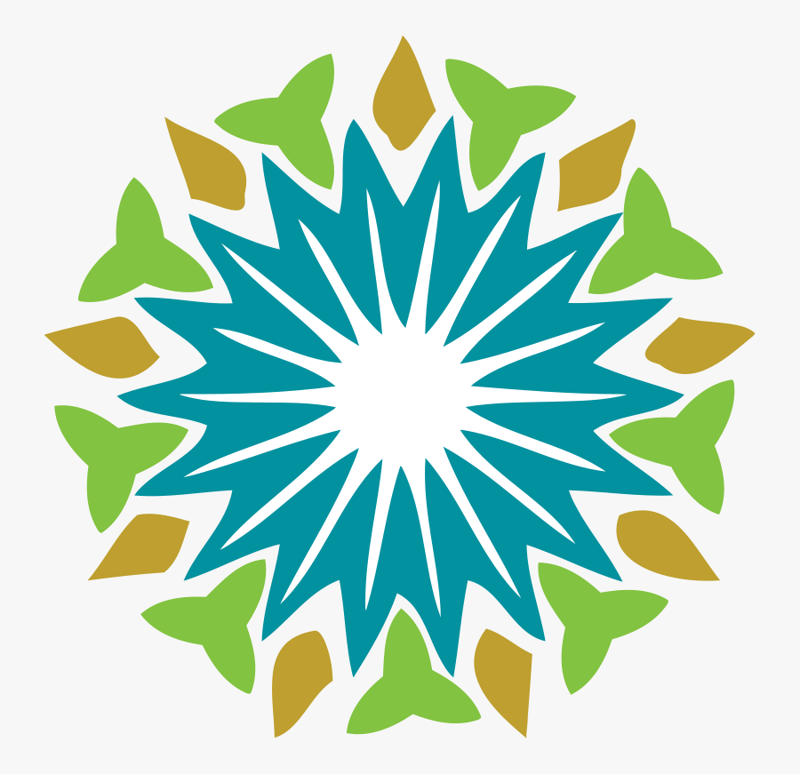 Floral Shape Svg Clip Arts - People's Republic Of Kurdistan Flag, Transparent Clipart