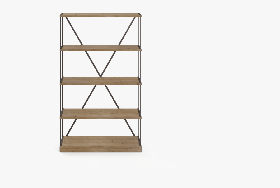 Lang Bookcase - Shelf - Stellingkast Wit Hout, Transparent Clipart