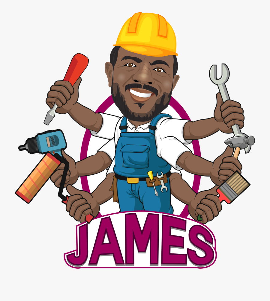 Transparent Handyman Clipart Png - Cartoon, Transparent Clipart