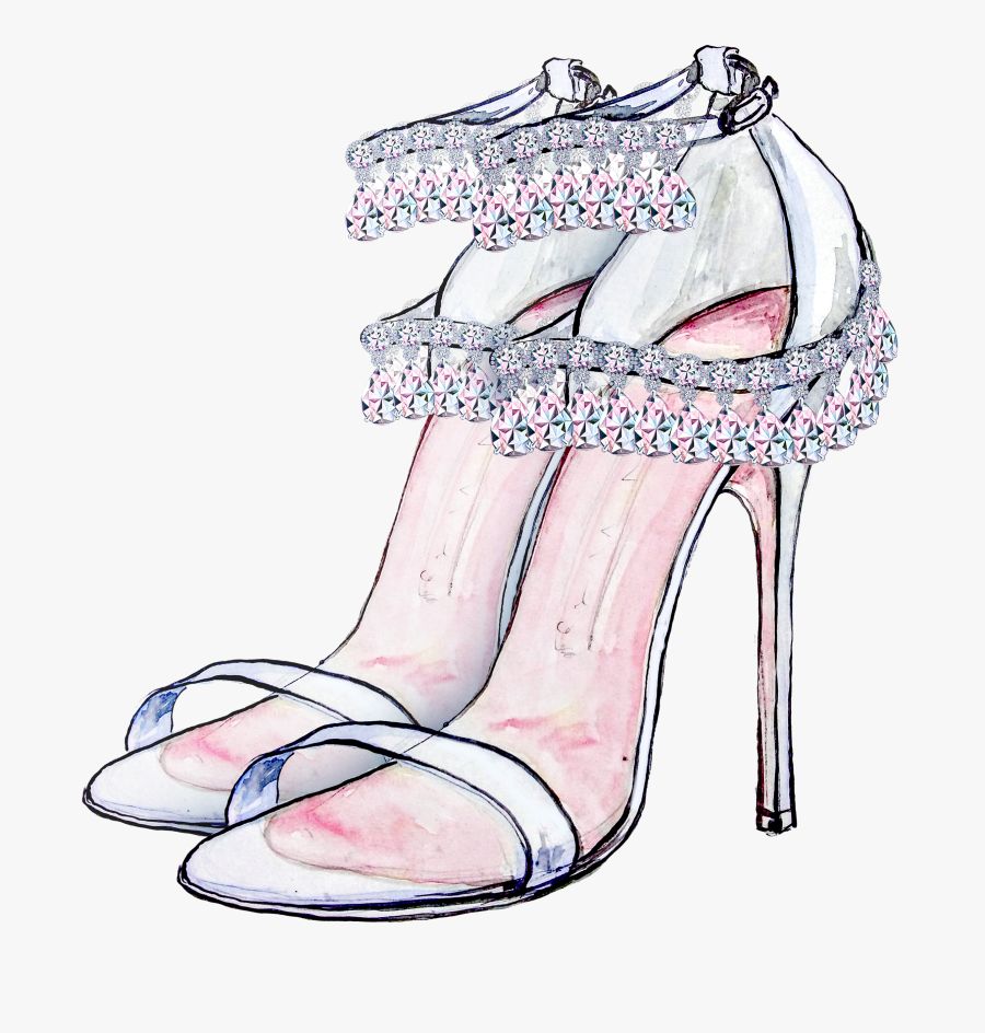 High Heeled Footwear Dress, Transparent Clipart
