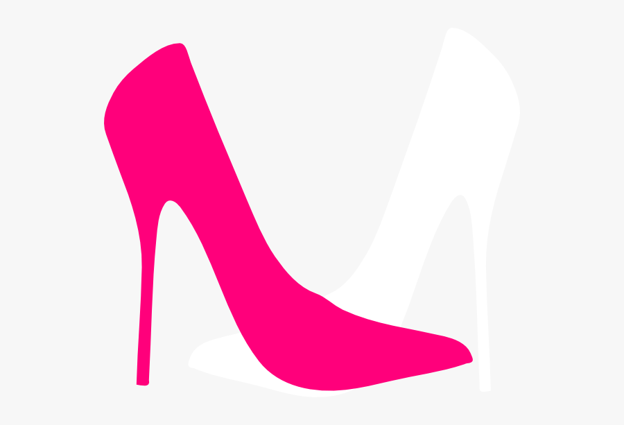 Blue High Heels Clipart - High Heels Pink Clipart, Transparent Clipart