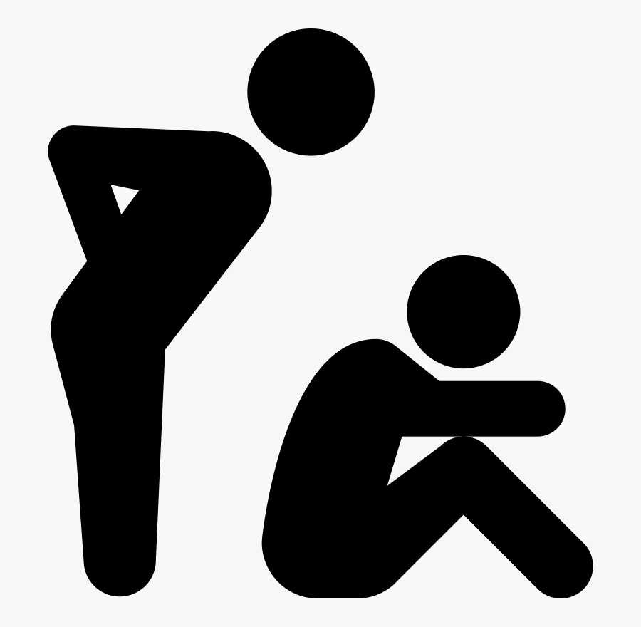 Human Photography - Black And White Bullying Clipart, Transparent Clipart