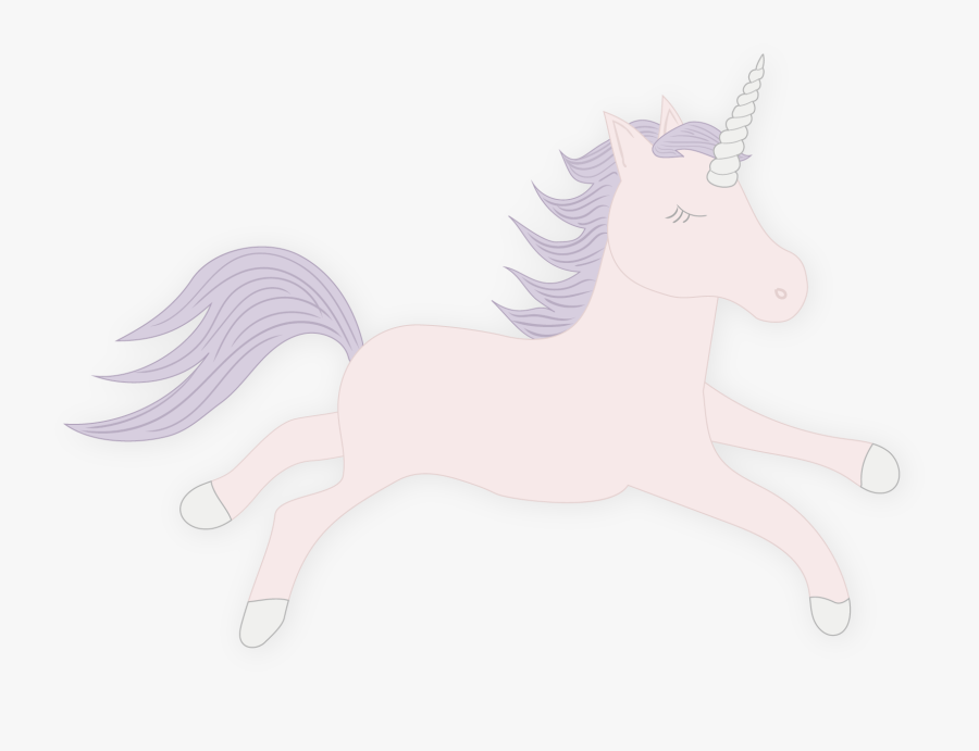 Unicorn Cartoon Pack Animal Yonni Meyer - Mane, Transparent Clipart