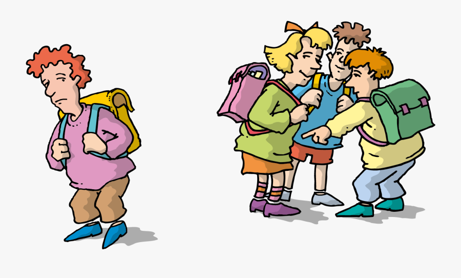 Mobbing School Bullying Cyberbullying Dijak, Transparent Clipart
