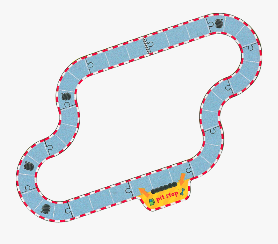 Transparent Race Track Clipart Free - Illustration, Transparent Clipart