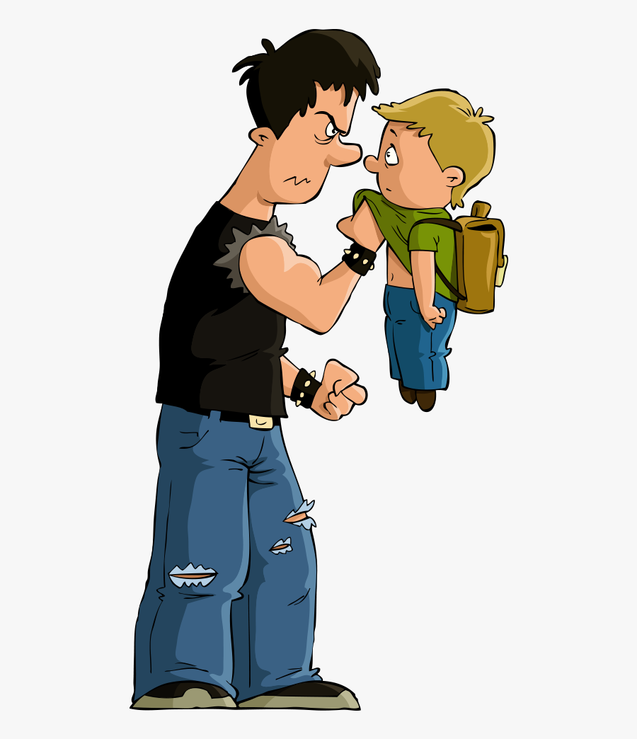 Bullying Cartoon Clip Art - Bullying Png, Transparent Clipart