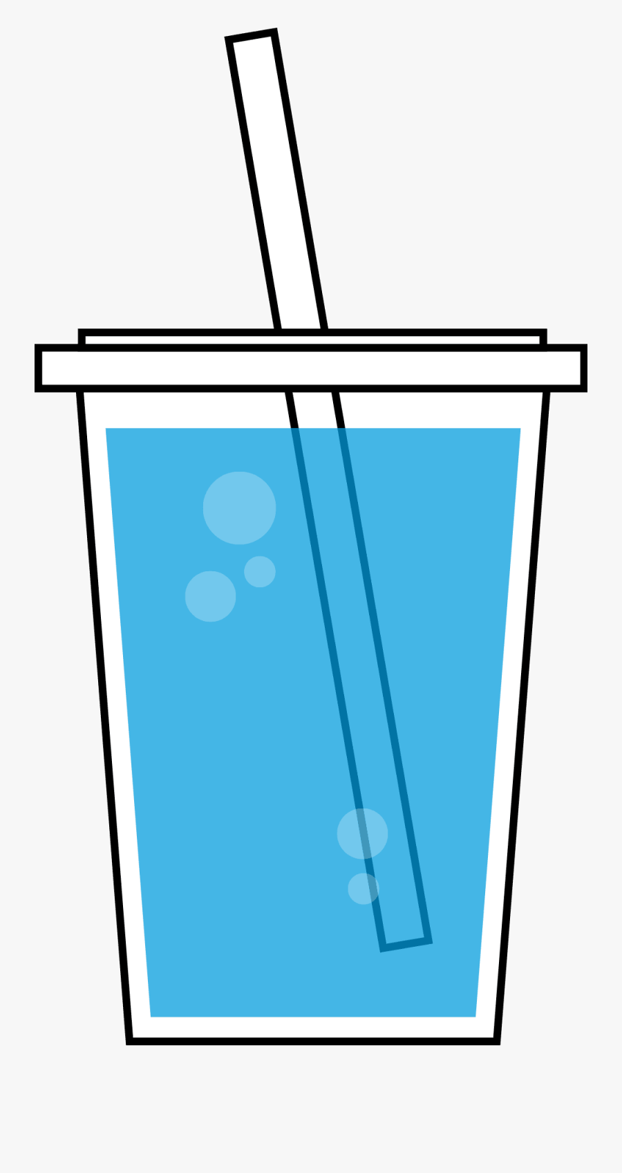 Blue Drink Clip Art, Transparent Clipart