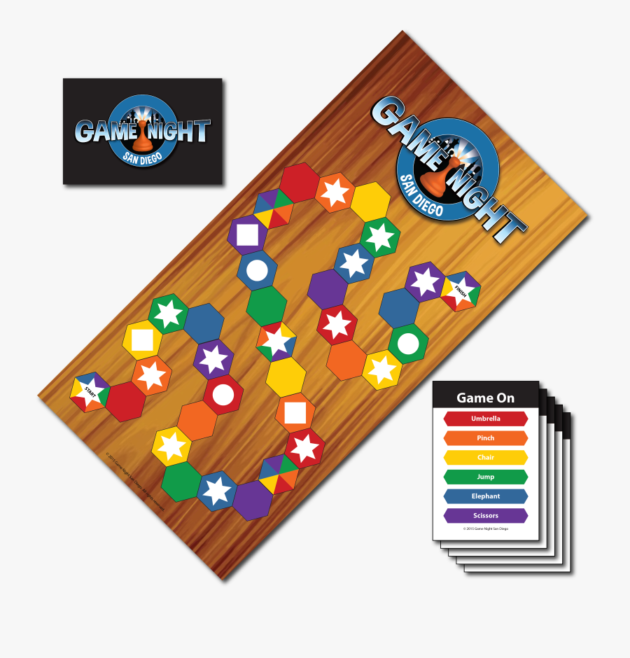 Download Night San Diego - Example Of Board Game, Transparent Clipart