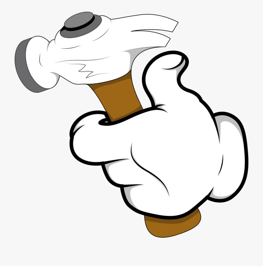 Cartoon Hand, Transparent Clipart