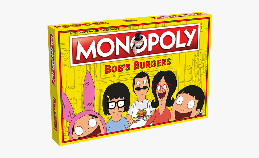 Bob's Burgers Monopoly, Transparent Clipart