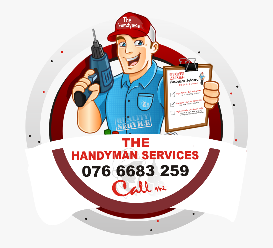 Handyman Services Cape Town 076 - Mr Fix It Handyman Services, Transparent Clipart