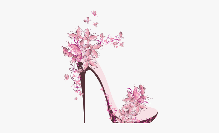 High Heel Shoe Illustration, Transparent Clipart