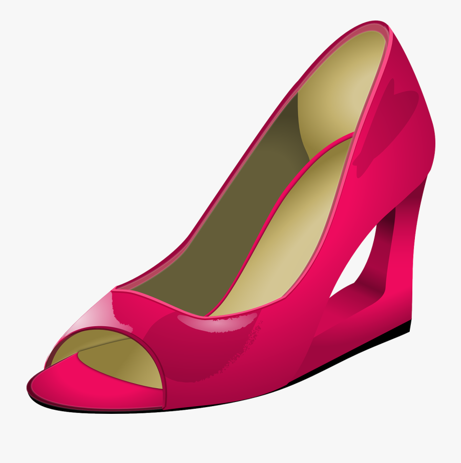Pink High Heels Svg Clip Arts, Transparent Clipart