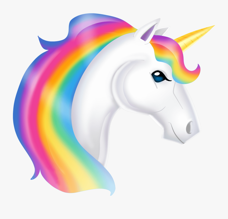 Rainbow Unicorn Clipart, Transparent Clipart