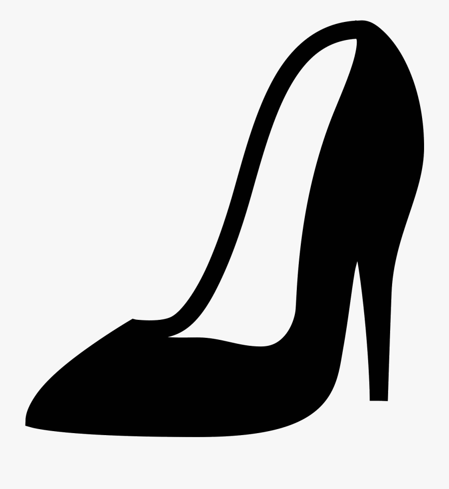 High-heeled Shoe Footwear Computer Icons Woman - High Heels Silhouette Png, Transparent Clipart