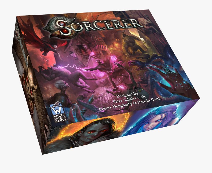 Transparent Sorcerer Png - Sorcerer The Board Game, Transparent Clipart