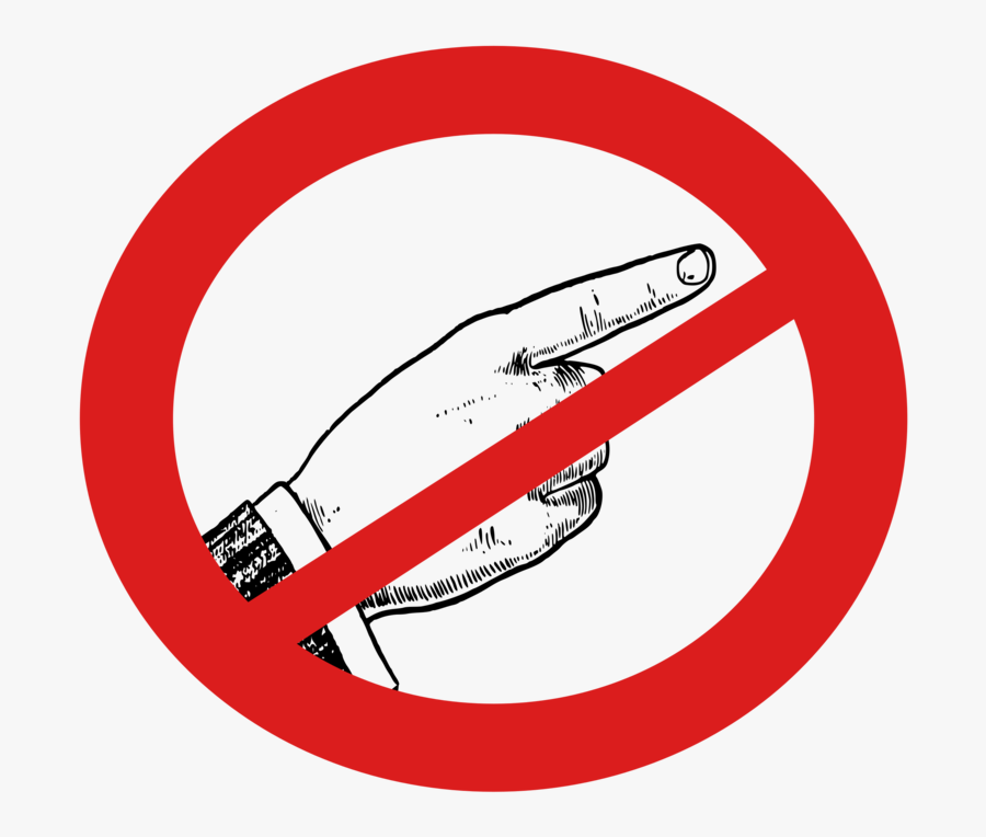 Do Not Touch, Transparent Clipart