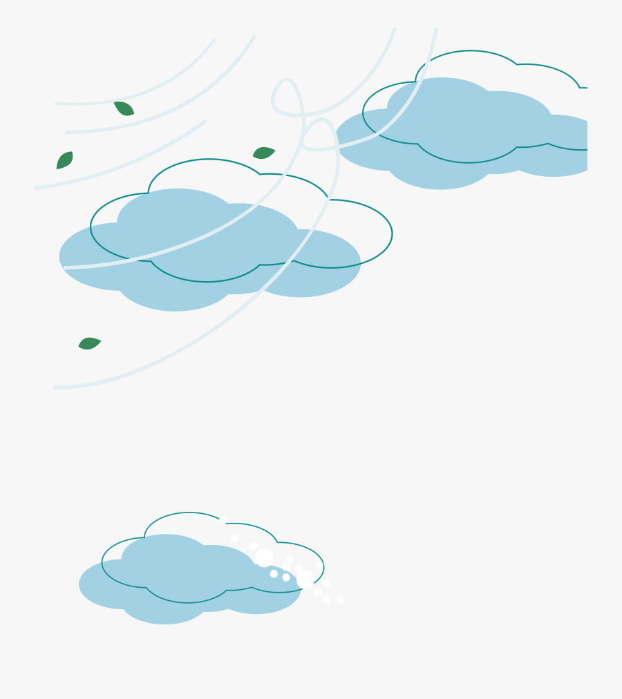 Clipart Leaves Windy, Transparent Clipart