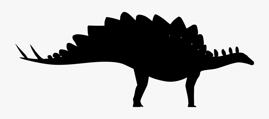 Transparent Dinosaur Clipart Outline - Siluetas De Dinosaurios Png, Transparent Clipart