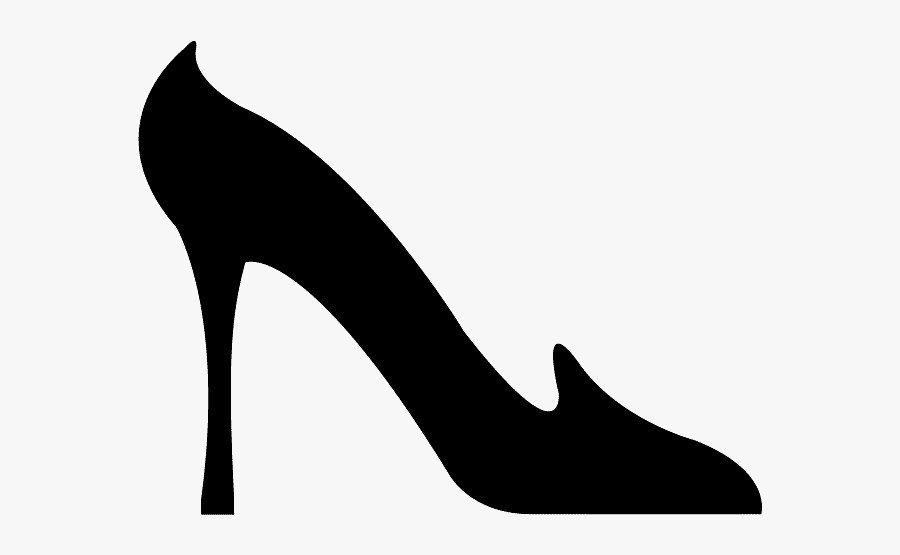 Stiletto Silhouette, Transparent Clipart