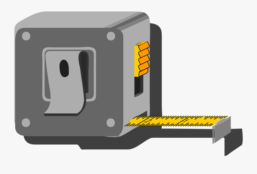 Measuring Tape Tool Free Picture - Metro Architetto, Transparent Clipart