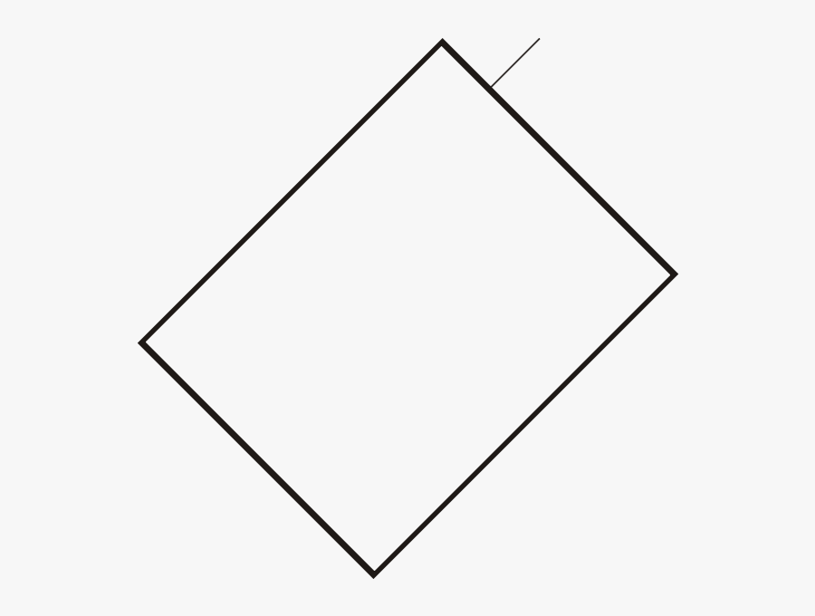 Transparent White Rounded Rectangle Png - Triangle, Transparent Clipart