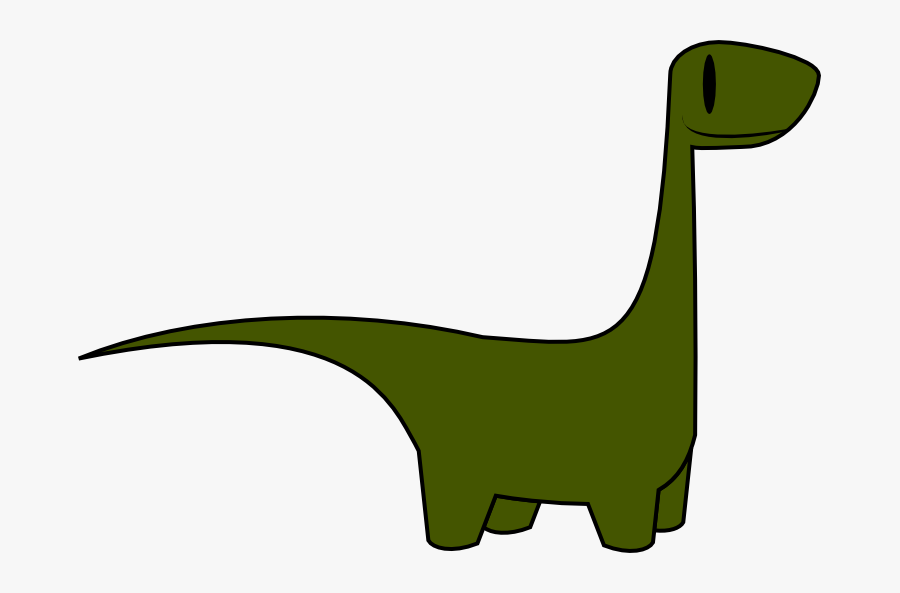 Dinosaur Free To Use Clipart - Imagenes Simples De Dinosaurios, Transparent Clipart