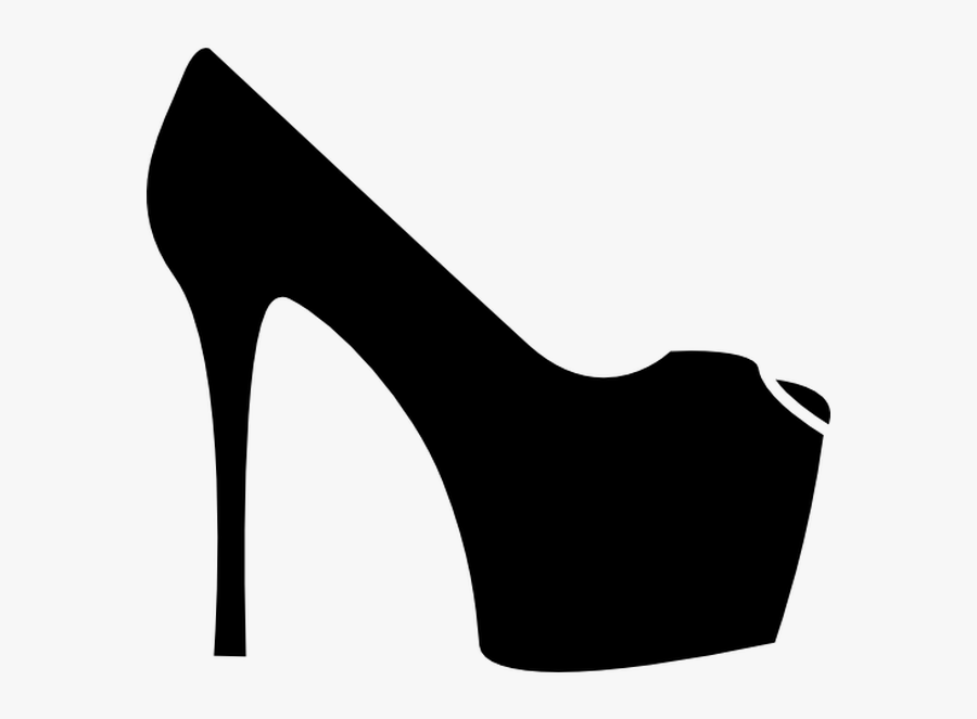 High-heeled Shoe Clothing Absatz - Transparent Heels Logo, Transparent Clipart