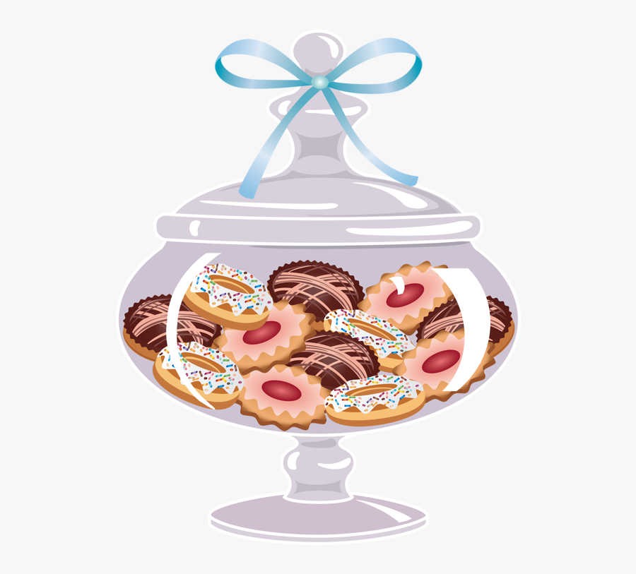 Chocolates Pipes Sweets Cakes - Cake In A Jar Illustration, Transparent Clipart
