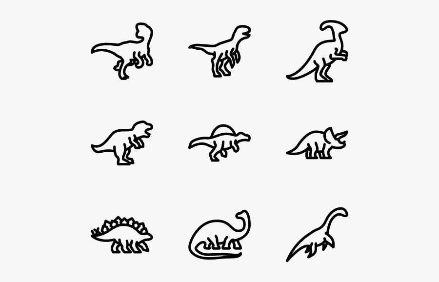 Dinosaur - Dinosaur Icon, Transparent Clipart