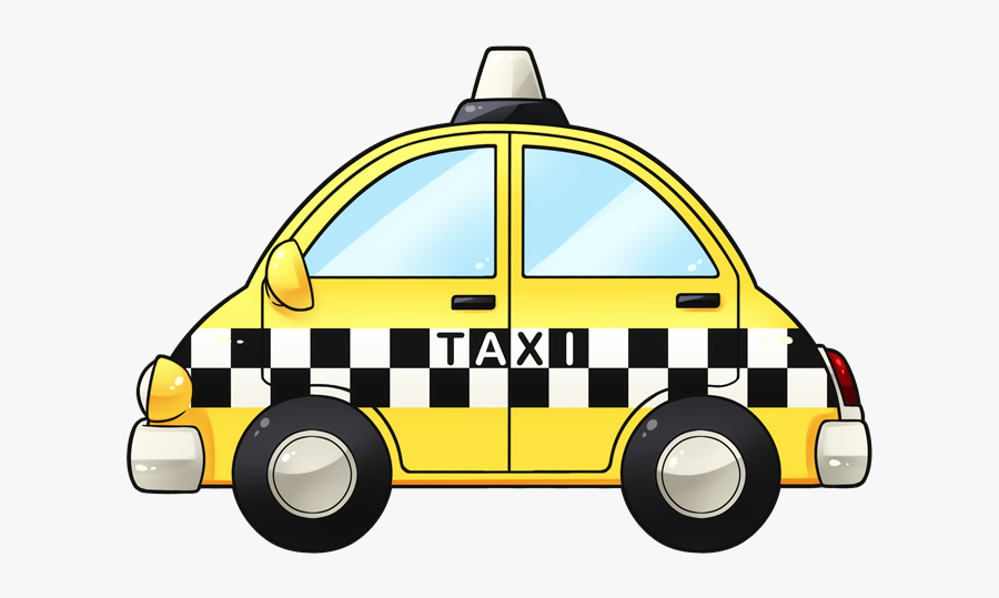 Free To Use &amp, Public Domain Taxi Clip Art - Transparent Cab Clipart, Transparent Clipart