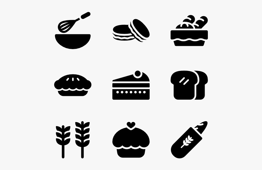 15 Muffin Icon Packs - Bakery Icon, Transparent Clipart