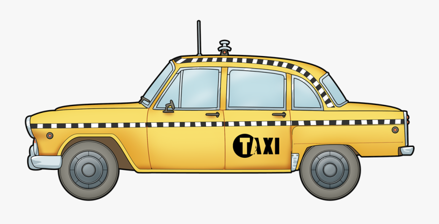 Free To Use &amp, Public Domain Taxi Clip Art - Yellow Cab Clip Art, Transparent Clipart